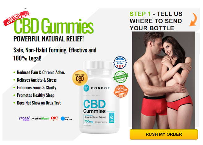 Condor CBD Gummies | Supports Health & Sleep! Relief All Pain