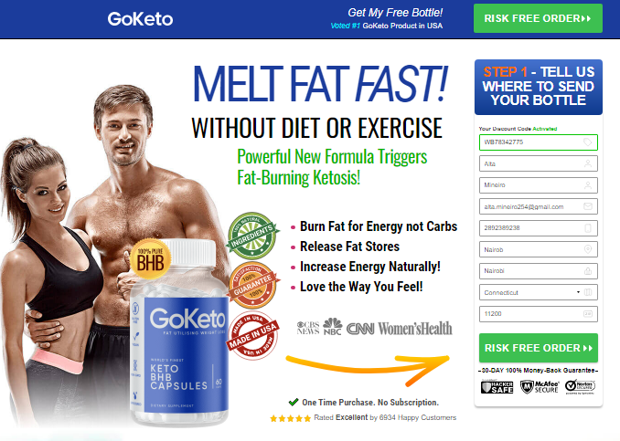 GoKeto Reviews Keto Diet Weight Loss All You Need to Know About Losing That Belly Fat!