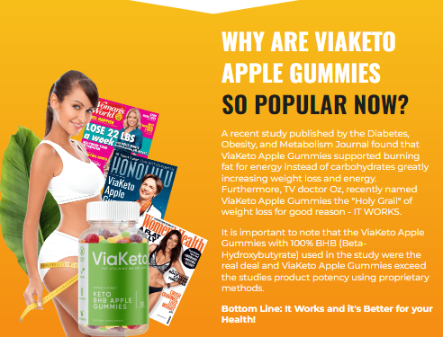 Via Keto Apple Gummies United Kingdom – Help you lose stubborn belly fat.