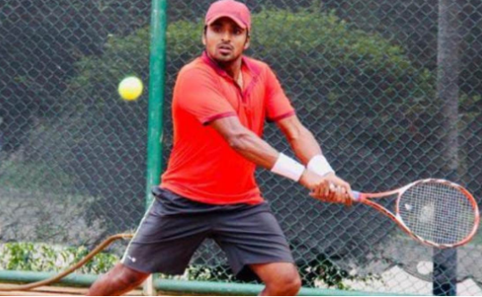 Final match of Aita Men's Tennis Tournament in Lucknow, Tamil Nadu's Ranjith defeated MP to win the title