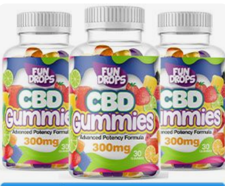 Fun Drops CBD Gummies – Cannabidiol to Support Health & Well-Being!
