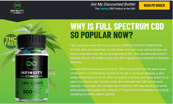 Infinuity CBD Gummies Reviews (Relief Anxiety, Stress) Full Spectrum, Where To Buy? Reduce Joint Pain, Price!