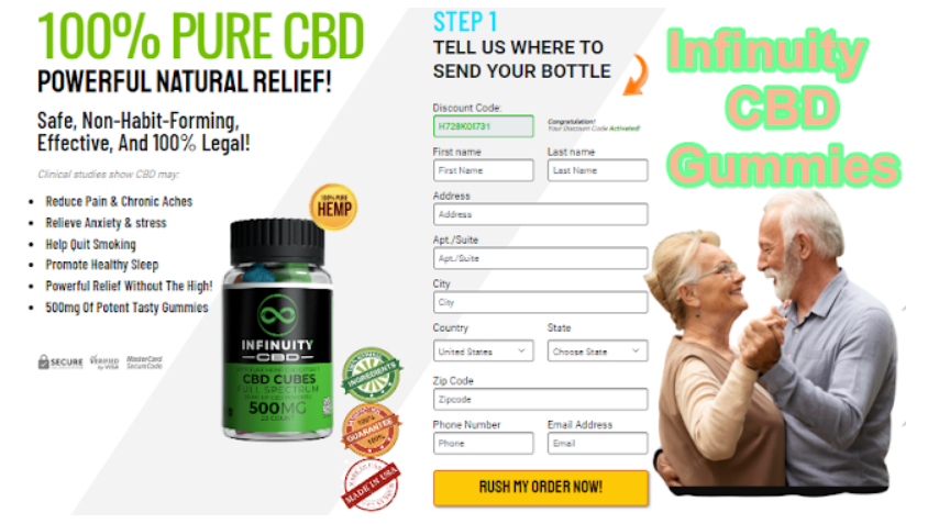 Infinuity CBD Gummies Reviews (Relief Anxiety, Stress) Full Spectrum, Where To Buy? Reduce Joint Pain, Price!