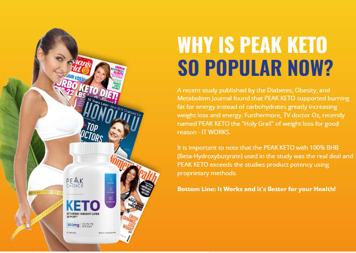 Peak Keto : Secret Facts Behind Keto Supplement Revealed!