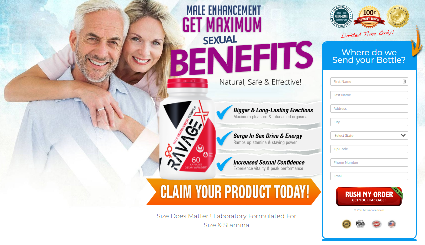 Ravage X Male Enhancement (REVIEWS 2022)Pills, Men’s Health, Does It Works US Amazon?