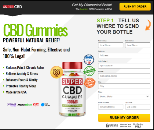 Super CBD Gummies Canada Reviews 'Beware Customer' Must See Price, Side Effects Before Buy