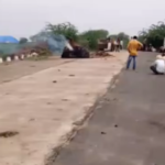 The rain stopped going to the farm, there was no Muktidham in the village, cremation had to be done on the road itself.