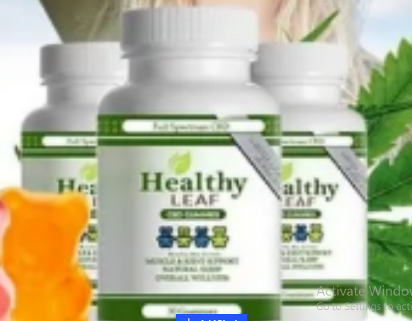 Healthy Leaf CBD Gummies – Relax And Feel Good Health With This Formula