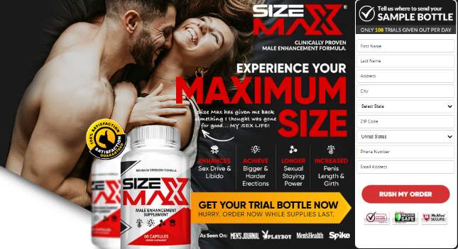 Size Max Male Enhancement â€“ A Right Way To Elevate Sexual Performance?