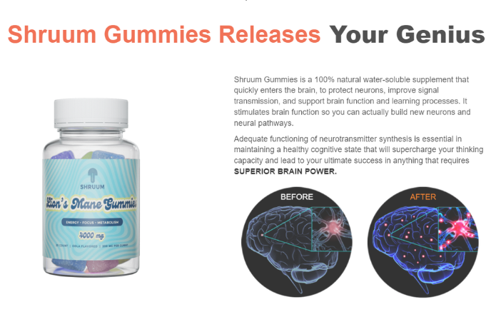 Shruum Lion’s Mane Gummies [Reviews] - Is Nature's One CBD Gummies Effective Or Not?