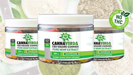 Cannaverda CBD Square Gummies Reviews 2022 - Must Read This Before Buying!