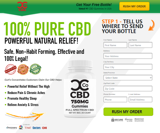 Curts Concentrates CBD Gummies (US) Need Pain Relief, Natural Benefits