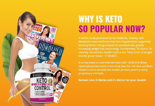 Keto Health Control Get One Capsule A Day And Get Your Dream Body