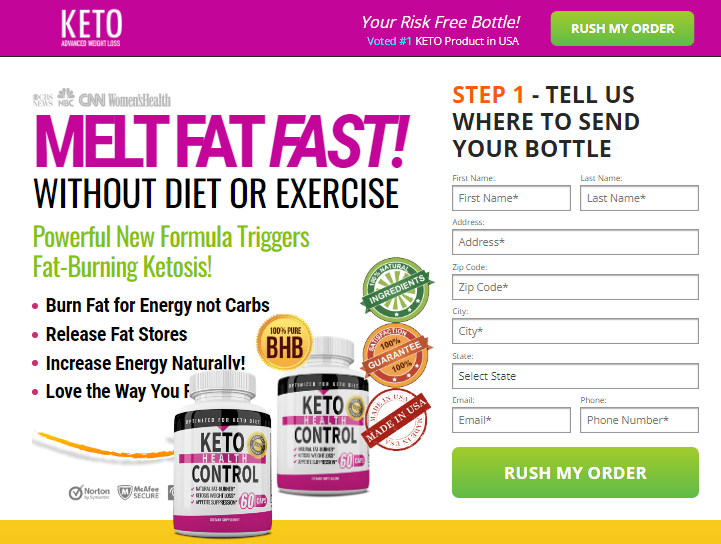 Keto Health Control Get One Capsule A Day And Get Your Dream Body