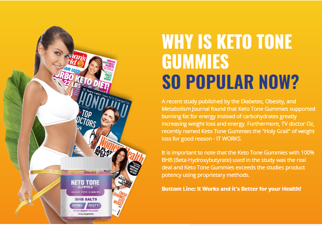 Keto Tone Gummies Exposed or Legit? Price Side Effects Read Buy Now!