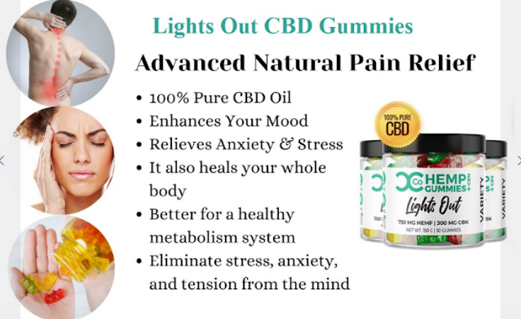 Lights Out CBD Gummies Reviews: [Benefits Exposed 2022] Read Ingredients, Side Effects Price & Where To Buy?