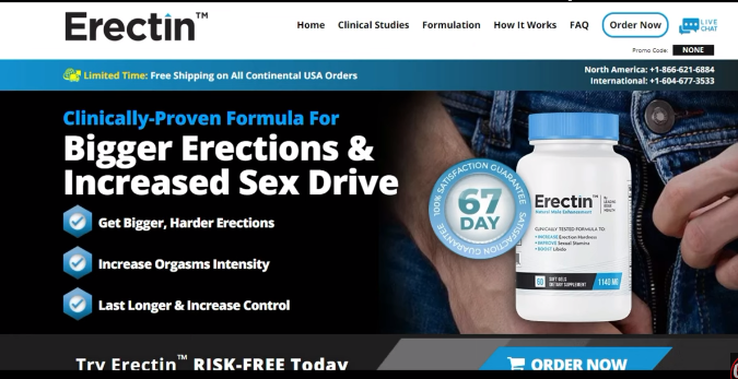 Erectin XL Gummies Buy Sexual Health Supplements Online at Upto 30% OFF